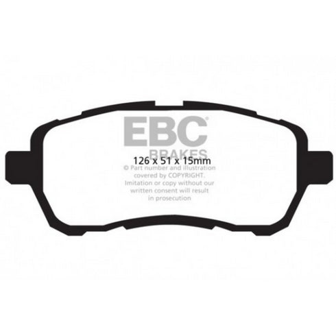 Greenstuff Front Brake Pads <br>Suzuki Swift Sport ZC32S <br> 2011-2017